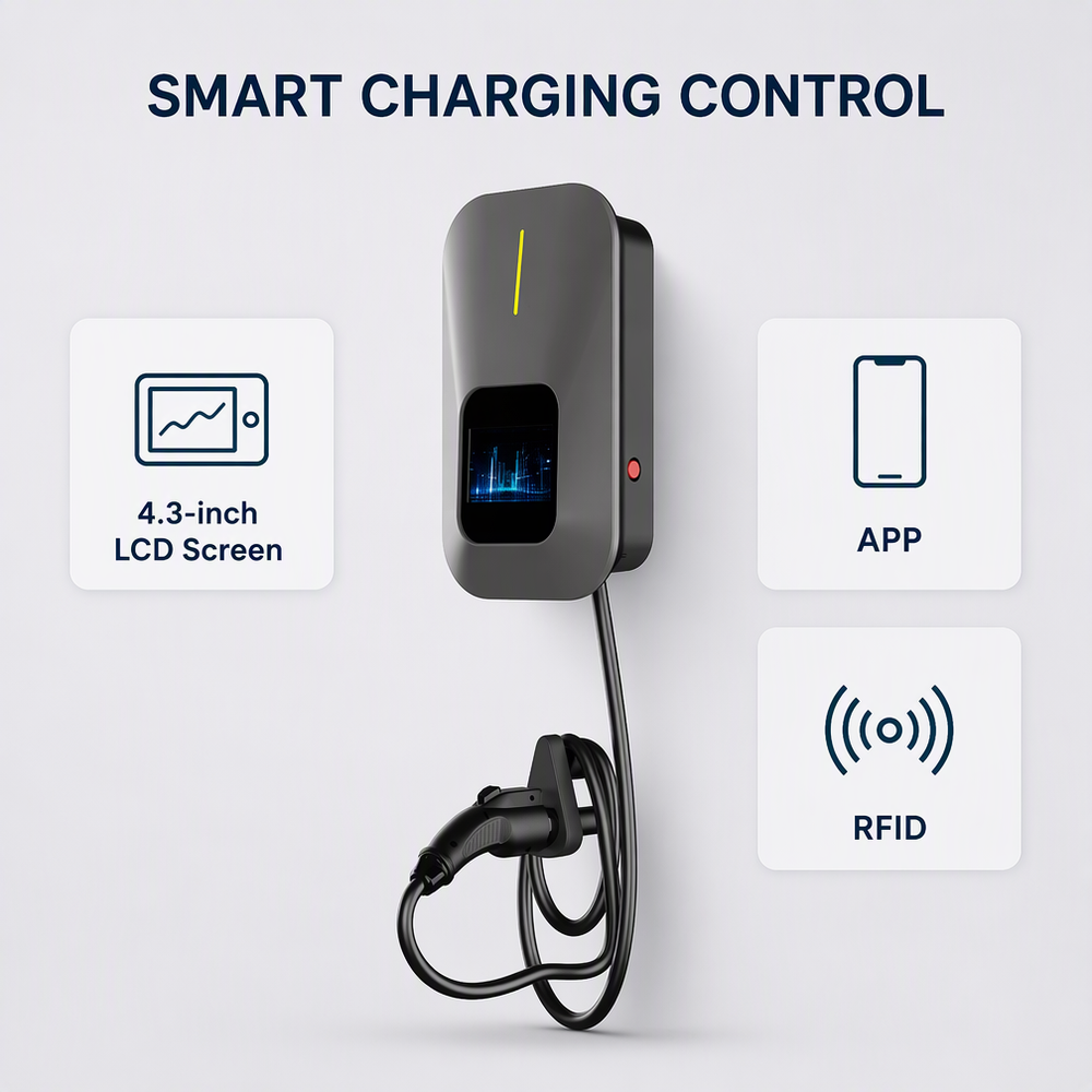 Cargador para vehículos eléctricos TEAM-EV Wallbox AC de 22 kW - Imagen 7