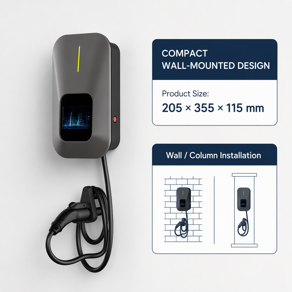 Cargador para vehículos eléctricos TEAM-EV Wallbox AC de 22 kW - Imagen 9
